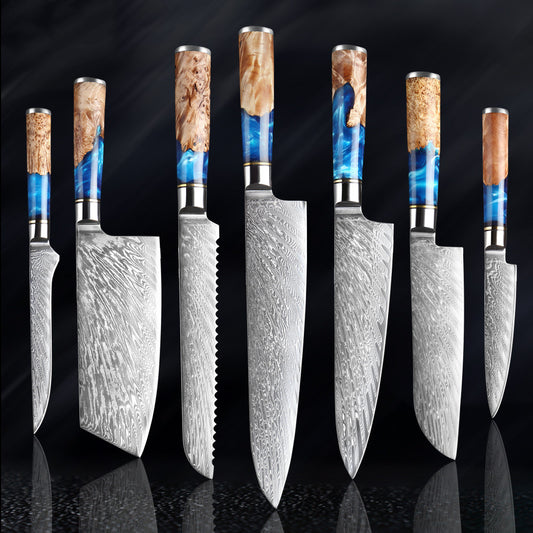 Stainless-Steel Kitchen Meat-Chopping Knives