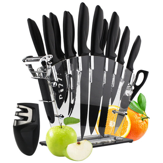 Stainless-Steel Household Kitchen Knives 17PCS SET