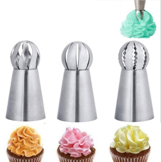 Stainless-Steel Sphere-Icing-Piping Nozzles