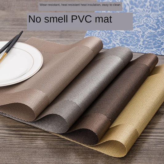 PVC Washable Non-Slip Dining-Table Placemats