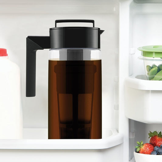 Cold-Brew Iced-Coffee Maker with Silicone Handle